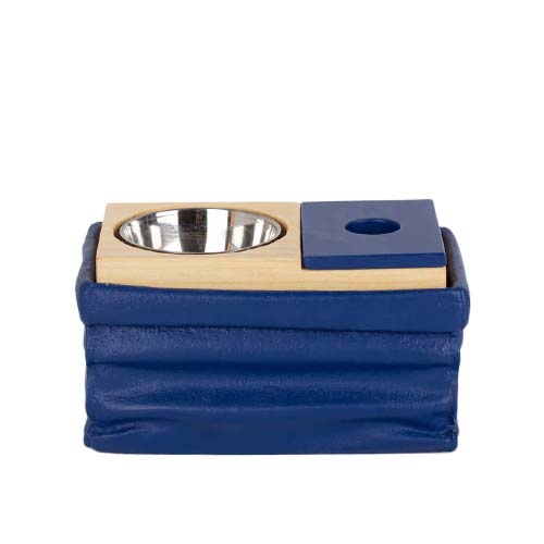 Squashed Square Mobkhar Matt -Navy Blue